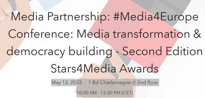 Media4Europe Conference: Media transformation & democracy building